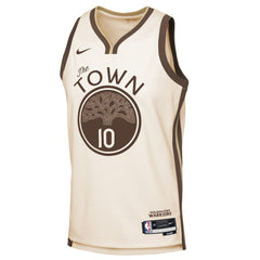Jimmy Butler III Golden State Warriors Youth 2025/26 City Edition Swingman Jersey Tan - Nike