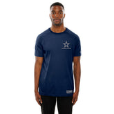 Dallas Cowboys New Era Functional Fandom Reflective T-Shirt - Navy T-shirts