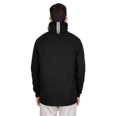 Dallas Cowboys New Era Functional Fandom Balaclava Helmet Stripe Tri-Blend Hoodie - Black Hoodies