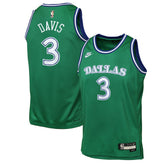 Anthony Davis Dallas Mavericks Youth Swingman Jersey Classic Editi- Green - Nike
