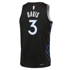 Anthony Davis Dallas Mavericks Youth 2025/26 City Edition Swingman Jersey Black - Nike