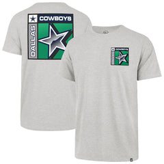 Dallas Cowboys '47 Chrome Plate Franklin T-Shirt - Heather Gray T-shirts