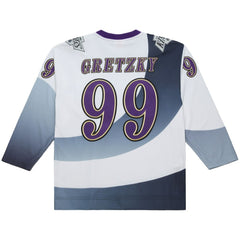 Wayne Gretzky Los Angeles Kings Mitchell & Ness Big & Tall 1995-96 Blue Line 2.0 Jersey - White | US 202945399