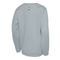 San Antonio Spurs Jordan Brand Youth Courtside Statement Edition Sweatshirt Silver outlet