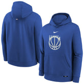 Orlando Magic Youth 2025/26 City Edition Club Fleece Pullover Hoodie Royal - Nike