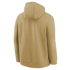 Washington Wizards Youth 2025/26 City Edition Club Logo Fleece Hoodie Tan - Nike