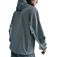 Barcelona Special Edition Full-Zip Woven Fleece Jacket Gray - Nike for sale