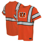 Cincinnati Bengals Safety Heavyweight T-Shirt - Orange T-shirts