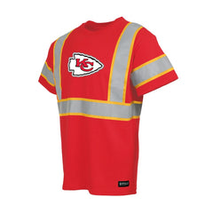 Kansas City Chiefs Safety Heavyweight T-Shirt - Red T-shirts
