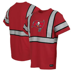Tampa Bay Buccaneers Safety Heavyweight T-Shirt - Red T-shirts