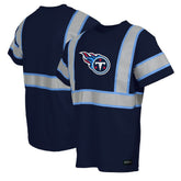 Tennessee Titans Safety Heavyweight T-Shirt - Navy T-shirts