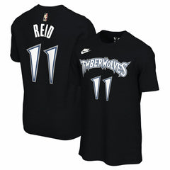 Naz Reid Minnesota Timberwolves Unisex Name & Number T-Shirt Classic Edition Black - Nike