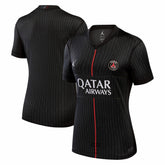 Paris Saint-Germain Jordan Brand Women's 2025/26 Fourth Replica Jersey Black - Jordan outlet