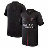 Paris Saint-Germain Jordan Brand Youth 2025/26 Fourth Replica Jersey Black - Jordan discount