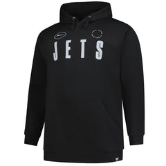 New York Jets Big & Tall Chip Shot Hoodie - Black Hoodies