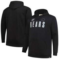 Chicago Bears Big & Tall Chip Shot Hoodie - Black Hoodies