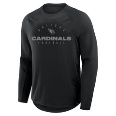 Arizona Cardinals Big & Tall Coverage Scheme Long Sleeve T-Shirt - Black T-shirts