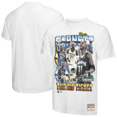 Kevin Garnett Minnesota Timberwolves Hardwood Classics Commemorative Player Collage T-Shirt White - Mitchell & Ness
