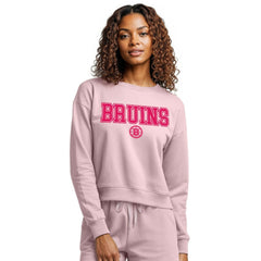 Boston Bruins Concepts Sport Women's Tonal Pullover Sweatshirt - Pink | US 202955434