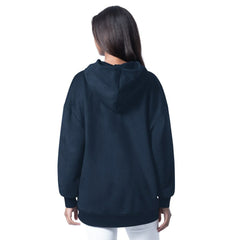Dallas Cowboys G-III 4Her by Carl Banks Women's Best Hitter Oversized Tunic Pullover Hoodie - Navy Hoodies