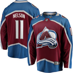 Brock Nelson Colorado Avalanche Fanatics Home Breakaway Jersey - Burgundy | US 202962249