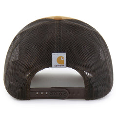 Los Angeles Angels Carhartt x '47 Trucker Adjustable Hat - Brown Hats