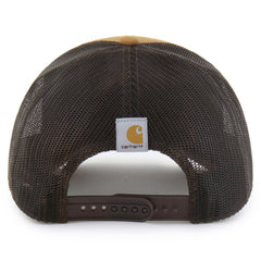 Los Angeles Dodgers Carhartt x '47 Trucker Adjustable Hat - Brown Hats