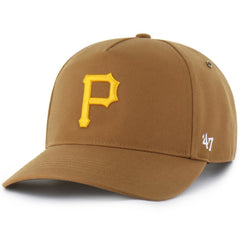 Pittsburgh Pirates Carhartt x '47 Hitch Adjustable Hat - Brown Hats