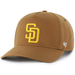 San Diego Padres Carhartt x '47 Hitch Adjustable Hat - Brown Hats