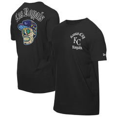 Kansas City Royals New Era Sugar Skulls T-Shirt - Black T-shirts