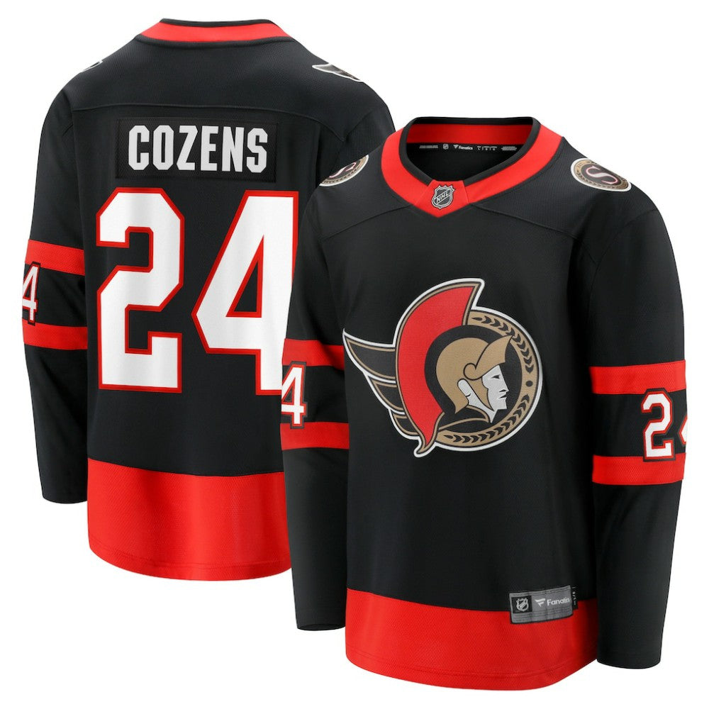 Dylan Cozens Ottawa Senators Fanatics Home Breakaway Jersey - Black | US 202972820