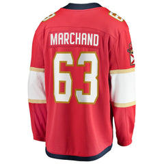 Brad Marchand Florida Panthers Fanatics Home Breakaway Jersey - Red | US 202972830