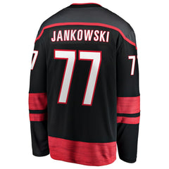 Mark Jankowski Carolina Hurricanes Fanatics Home Breakaway Jersey - Black | US 202972835