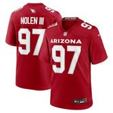 Walter Nolen Arizona Cardinals 2025 NFL Draft First Round Pick Game Jersey - Cardinal Jerseys