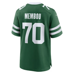 Armand Membou New York Jets 2025 NFL Draft First Round Pick Game Jersey - Legacy Jerseys