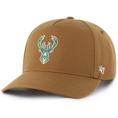 Milwaukee Bucks Carhartt x '47 Hitch Adjustable Hat Brown - 47 brand
