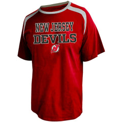 Jack Hughes New Jersey Devils Profile Big & Tall Name & Number T-Shirt - Red | US 202983347