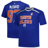 Connor McDavid Edmonton Oilers Profile Big & Tall Name & Number T-Shirt - Royal | US 202983351