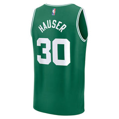 Sam Hauser Boston Celtics Fast Break Replica Player Jersey Icon Edition Kelly Green - Fanatics