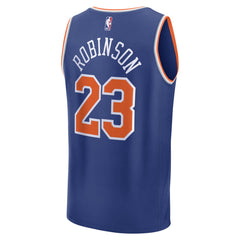 Mitchell Robinson New York Knicks Fast Break Replica Player Jersey Icon Edition Blue - Fanatics
