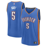 Luguentz Dort Oklahoma City Thunder Fast Break Replica Player Jersey Icon Edition Blue - Fanatics