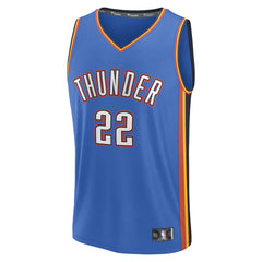 Cason Wallace Oklahoma City Thunder Fast Break Replica Player Jersey Icon Edition Blue - Fanatics