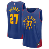 Jamal Murray Denver Nuggets Fast Break Replica Player Jersey Statement Editi- Blue - Fanatics