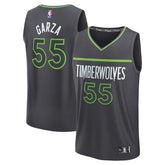 Luka Garza Minnesota Timberwolves Fast Break Replica Player Jersey Statement Edition Charcoal - Fanatics outlet