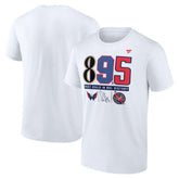 Alexander Ovechkin Washington Capitals NHL All-Time Leading Goal Scorer 895 T-Shirt - White | US 202984227