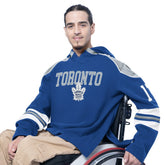 Toronto Maple Leafs G-III Sports by Carl Banks Adaptive Wear Lord Stanley Hooded Long Sleeve Sweatshirt - Royal | US 202986077
