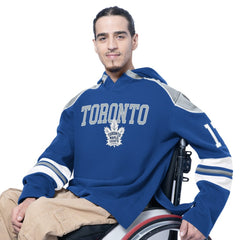Toronto Maple Leafs G-III Sports by Carl Banks Adaptive Wear Lord Stanley Hooded Long Sleeve Sweatshirt - Royal | US 202986077