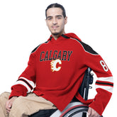 Calgary Flames G-III Sports by Carl Banks Adaptive Wear Lord Stanley Hooded Long Sleeve Sweatshirt - Red | US 202986100