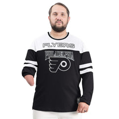 Philadelphia Flyers G-III Sports by Carl Banks Adaptive Wear Outlast Durene Long-Sleeve T-Shirt - Black | US 202986105