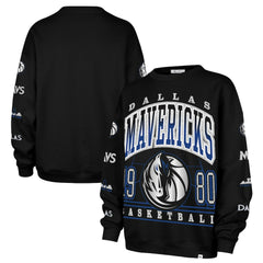 Dallas Mavericks '47 Women's 2025/26 City Edition Go Big Oversized Sweatshirt Black - 47 brand